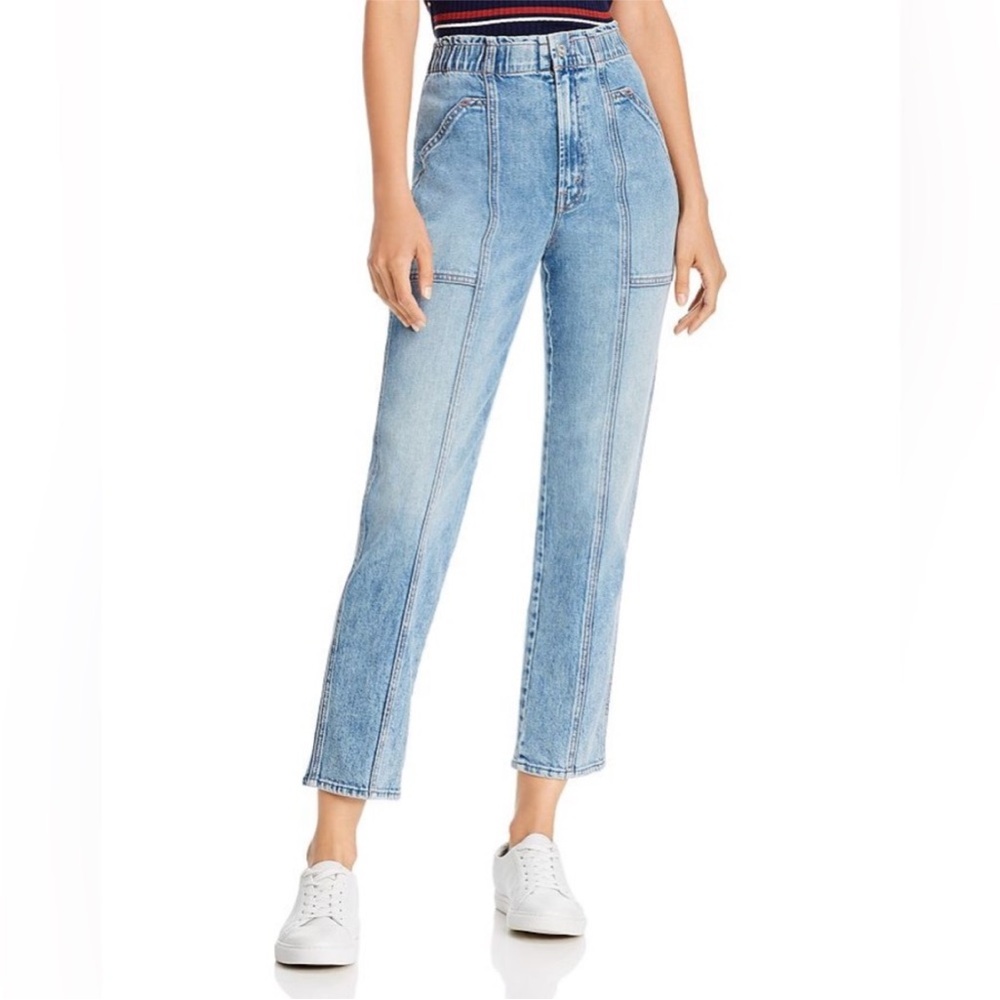Mother Jeans Women's The Springy Ankle in 15 Minutes Of Fame Med Wash